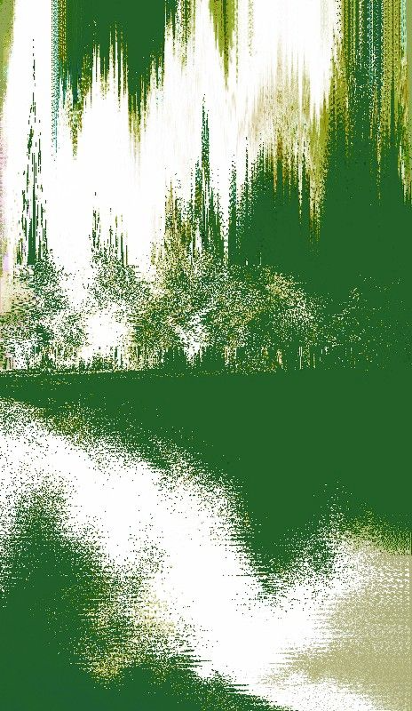 Textura de agua en verde